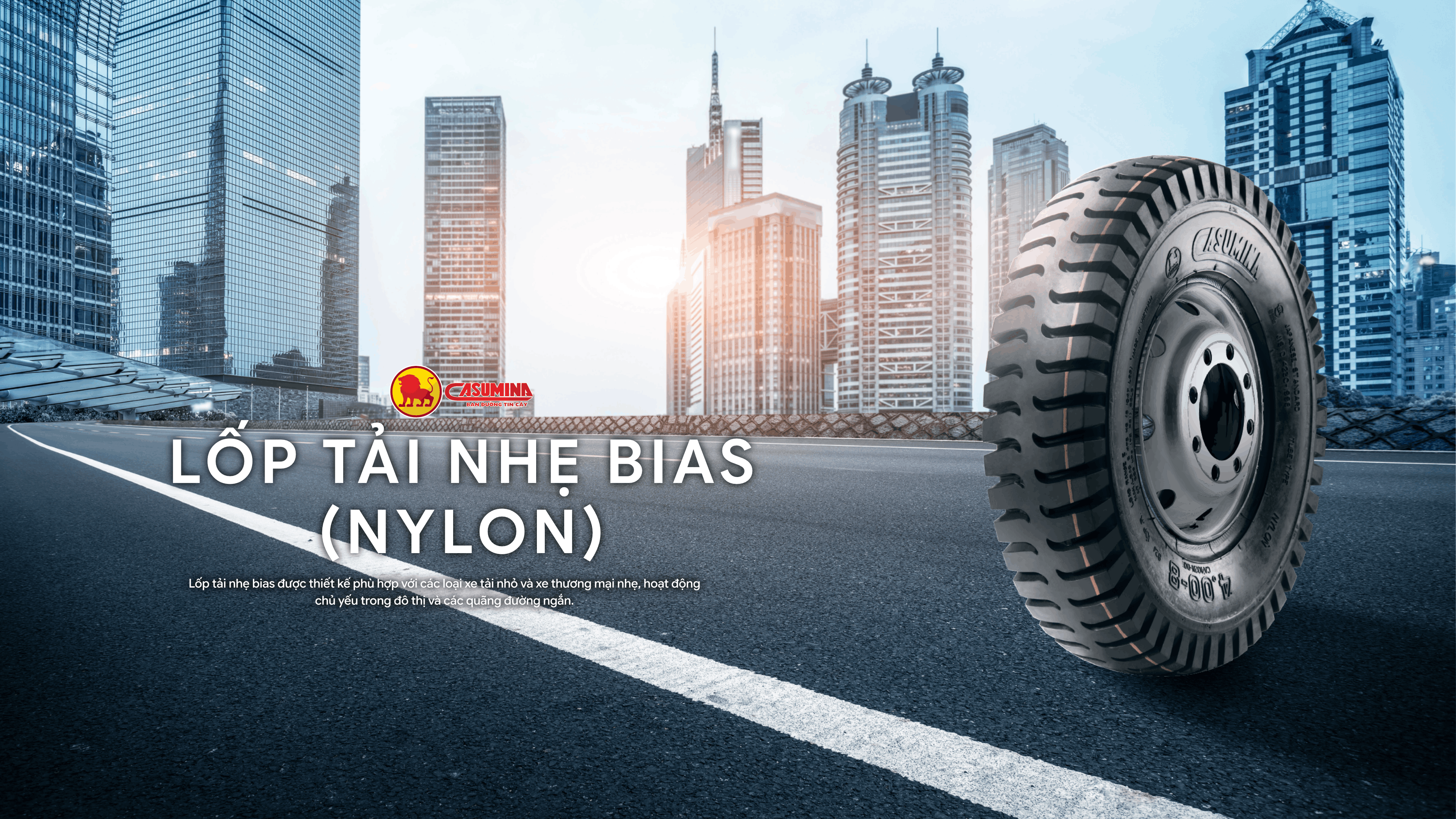Lốp tải nhẹ BIAS - Nylon (LTB)