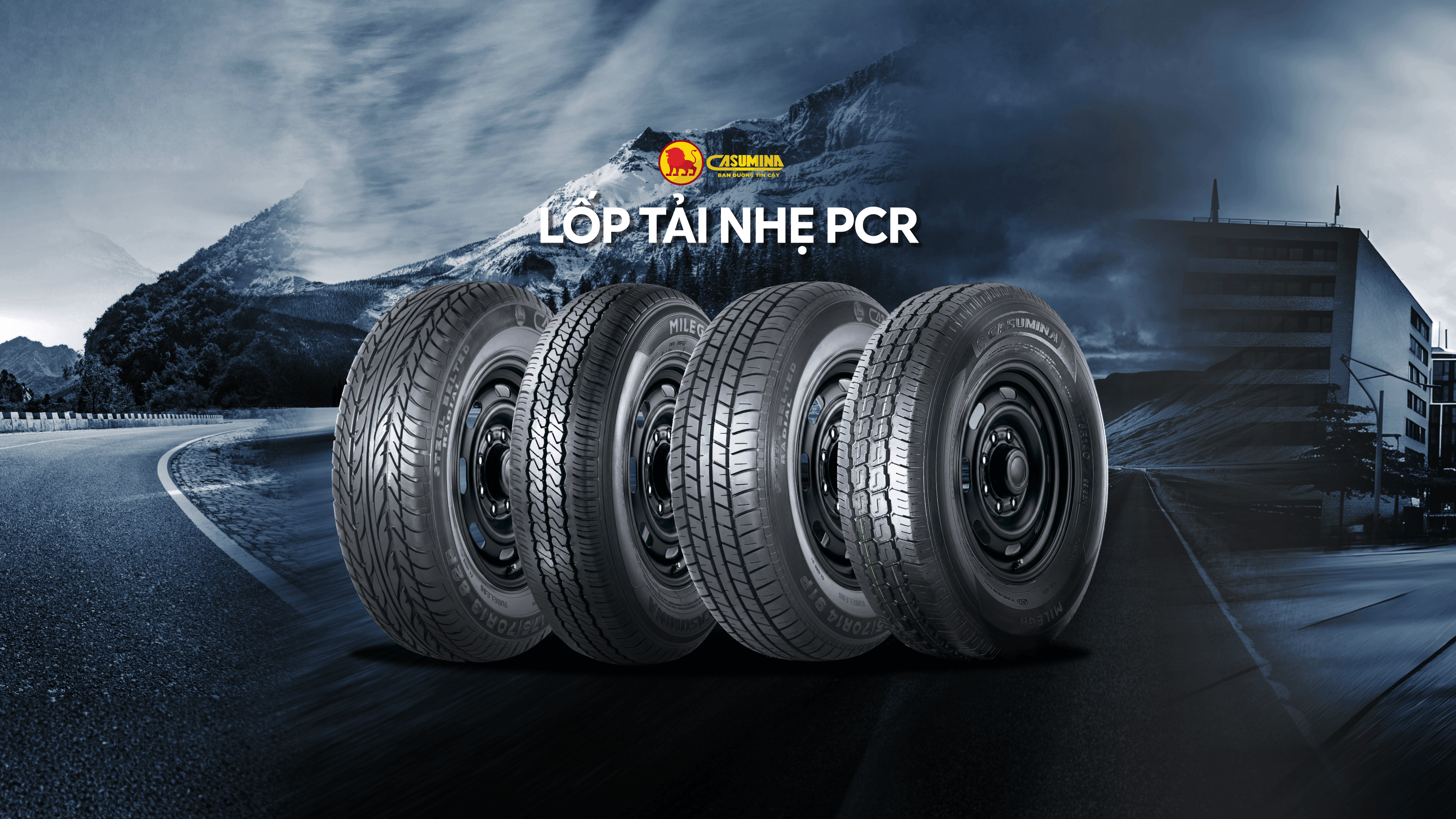 Lốp tải nhẹ bố thép (LTR)