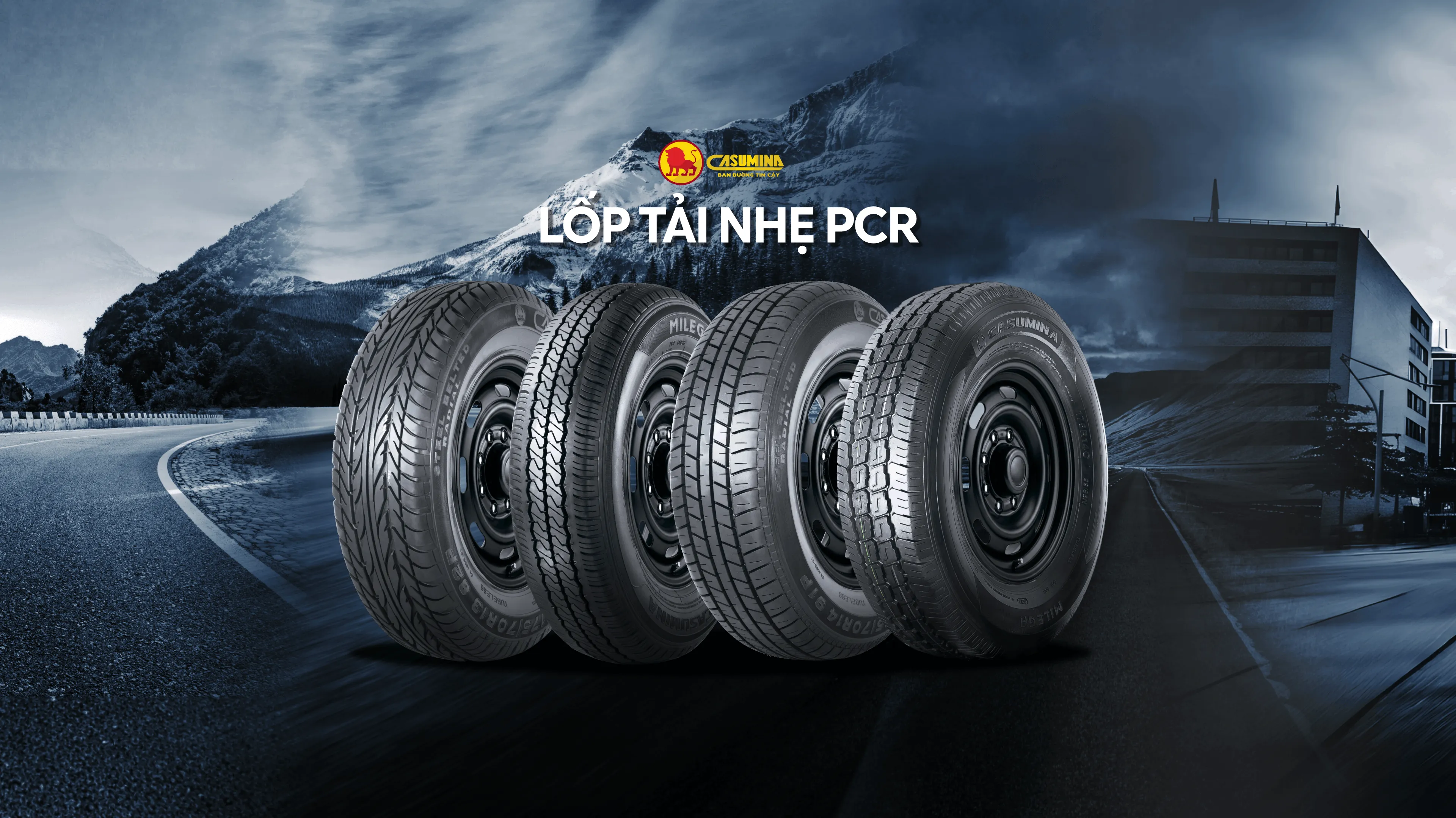 Lốp tải nhẹ bố thép (LTR)