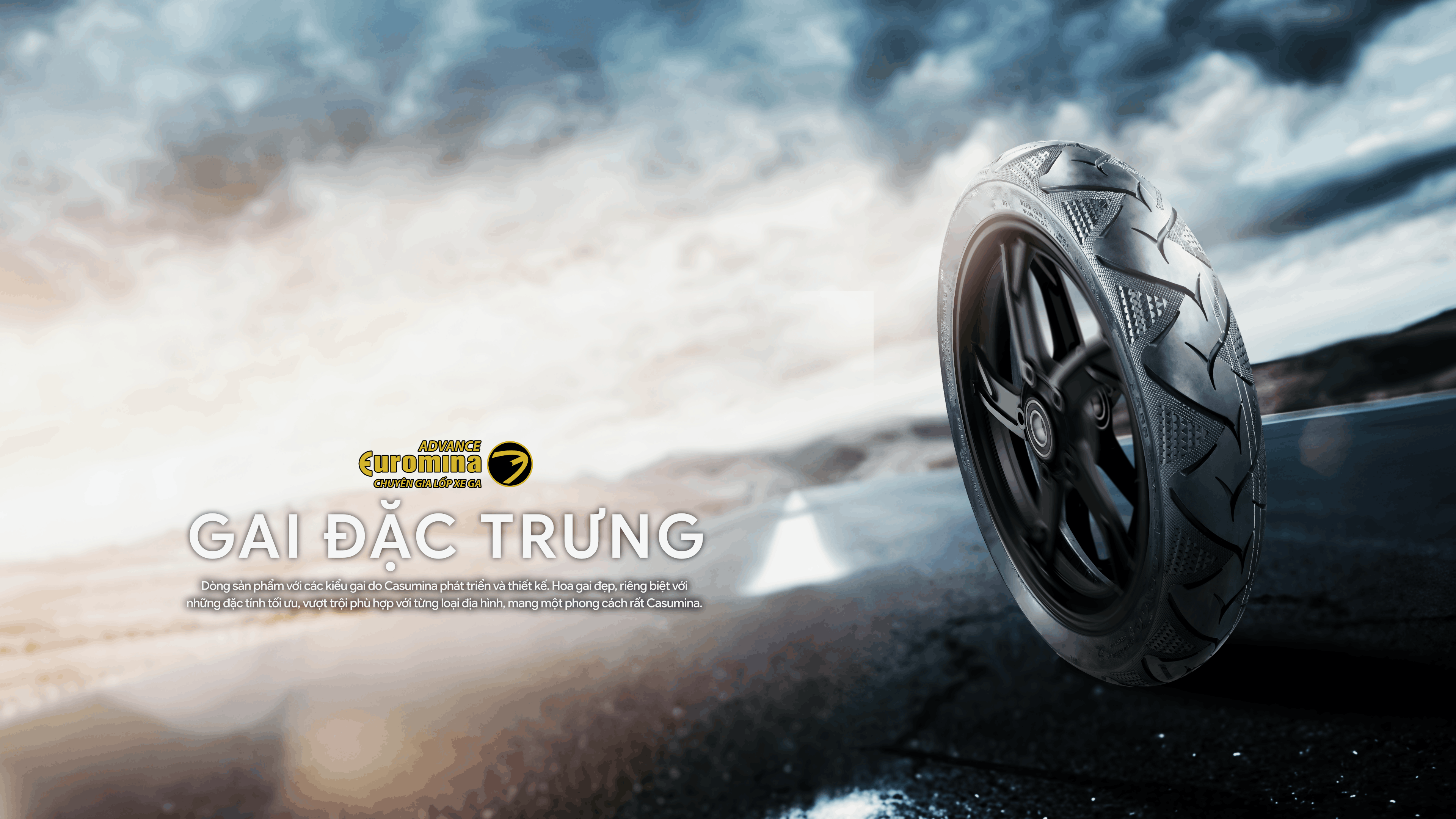 Lốp đặc trưng Casumina